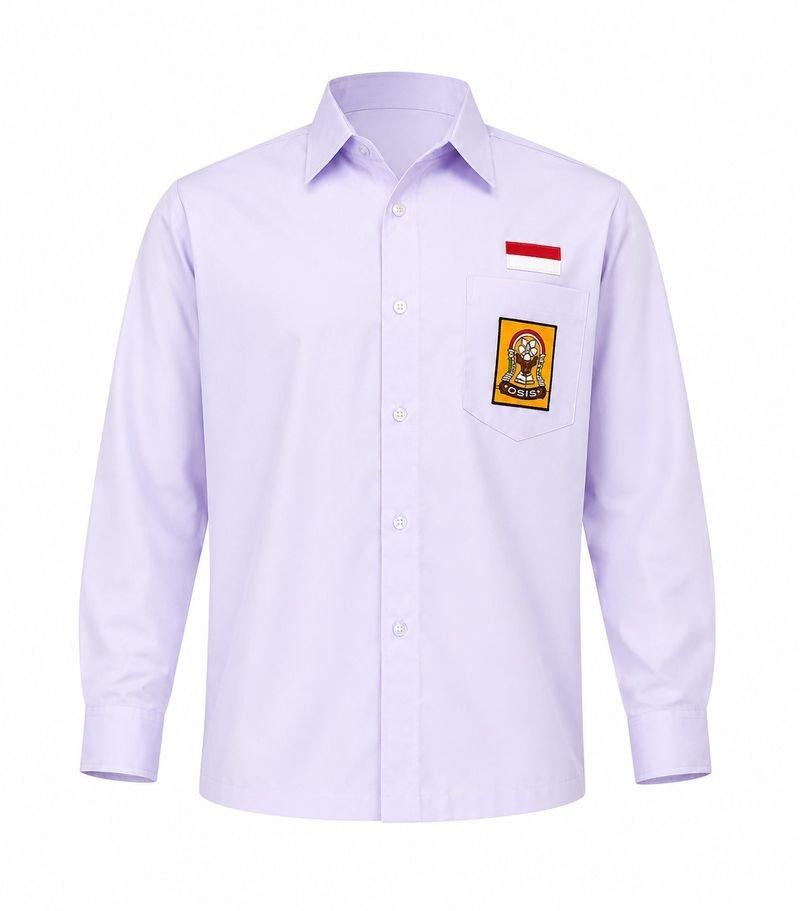 Kemeja OSIS seragam sekolah